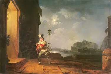 David Garrick as Don John in his adaptation of 